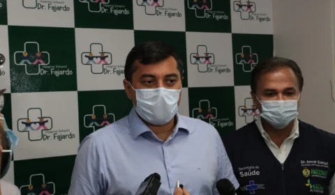 Governador do AM participa de intensificação de cirurgias no Hospital Infantil Dr. Fajardo