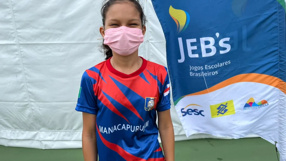 Jogos Escolares: estudante de Manacapuru conquista medalha de bronze no tênis de mesa, no Rio de Janeiro