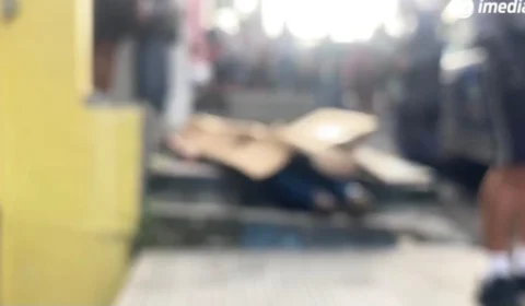 Imagens Fortes; Homem é brutalmente assassinado no Centro de Manaus; Veja vídeos