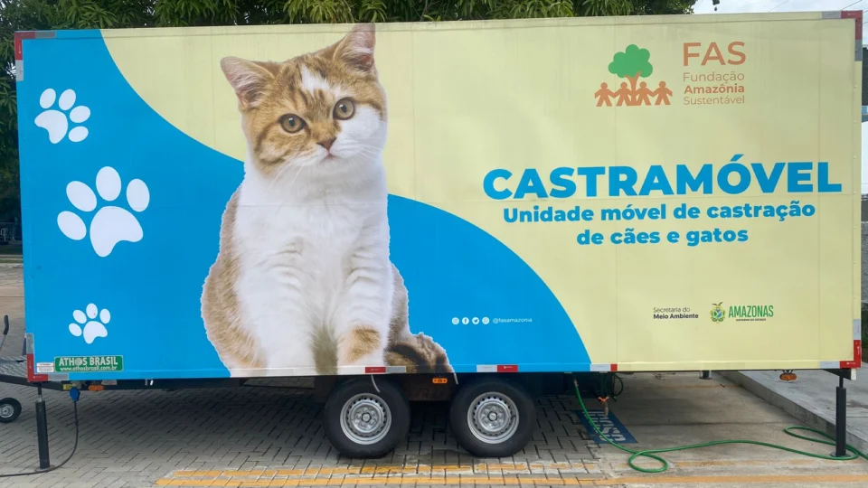 Inicia nesta sexta-feira (08) atendimentos do Castramóvel em Manaus; Saiba como agendar