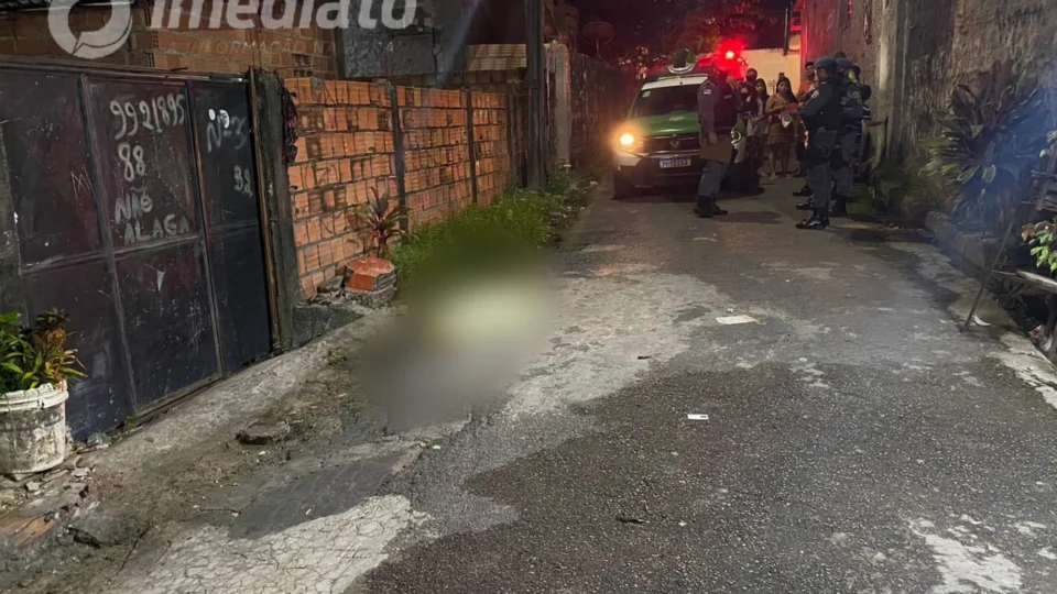 Vulgo “De menor”, é assassinado a tiros na Colônia Santo Antônio