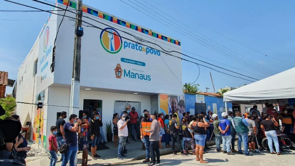 Prefeitura de Manaus inaugura restaurante popular no Viver Melhor