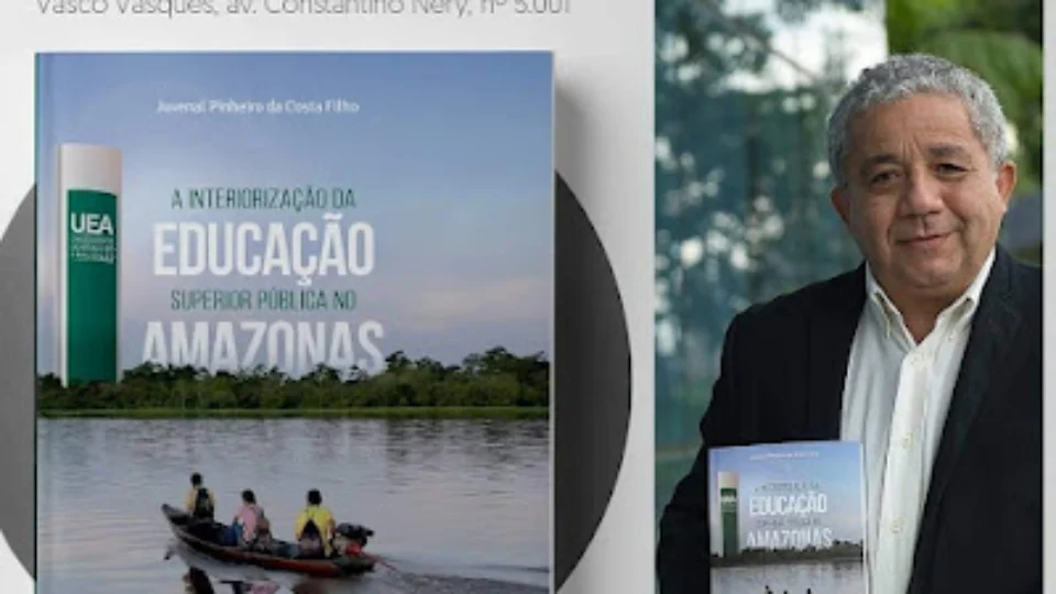 Professor Juvenal Pinheiro lança o livro ‘A Interiorização da Educação Superior Pública no Amazonas, nesta sexta-feira (29)