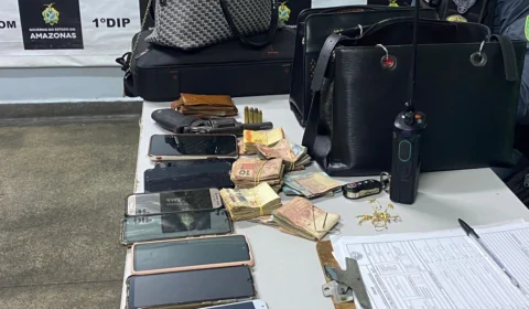 Perseguição e prisão após roubo de 80 mil reais em estabelecimento no Japiim – Veja Vídeo