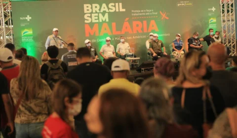 Ao lado do ministro da Saúde, Wilson Lima destaca trabalho de profissionais do Amazonas no combate à malária