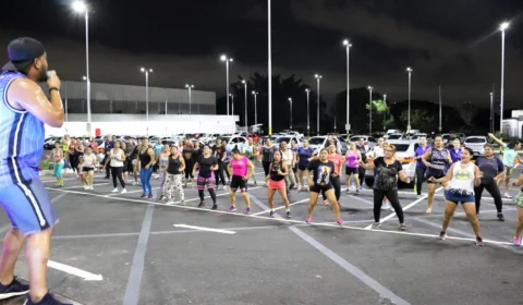 Aulão de ritmos é retomado nesta terça (09) no estacionamento da Águas de Manaus