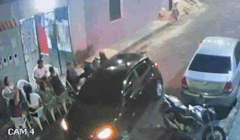 Veja vídeo! Moradores vivem momentos de terror durante assalto no Alvorada