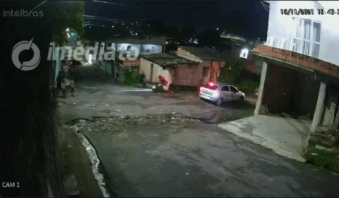 Vídeo de crime contra dupla baleada no Monte Pascoal