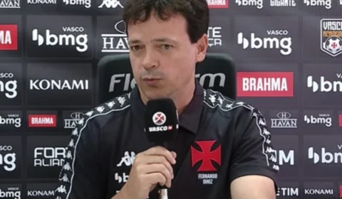 Vasco anuncia saída do técnico Fernando Diniz