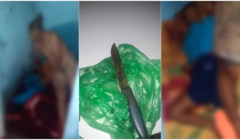 IMAGENS FORTES | Homem mata tio e deixa esposa ferida após flagrar traição