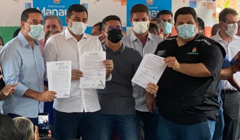 Convênio de R$ 155 milhões é assinado para recapeamento de ruas e apoio à agricultura no AM