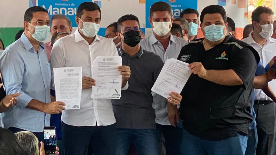 Convênio de R$ 155 milhões é assinado para recapeamento de ruas e apoio à agricultura no AM