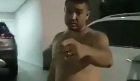 Veja vídeo de motoboy sendo agredido e ameaçado por empresário em Manaus