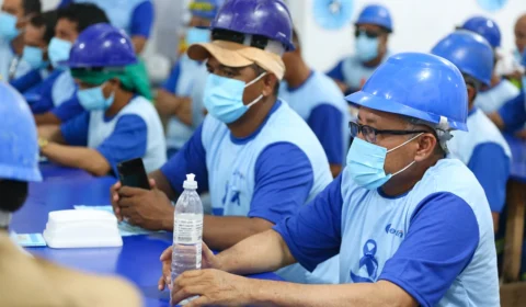 Ação Novembro Azul é levada para trabalhadores do Prosamin na zona Sul de Manaus