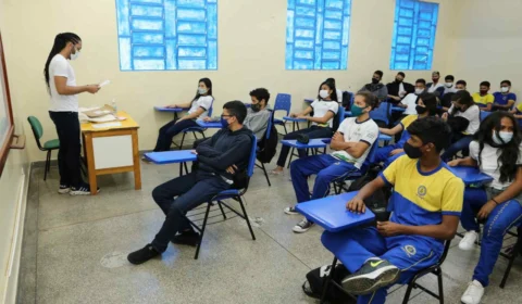 Prova do Saeb começam a ser aplicadas em Escolas da rede pública estadual