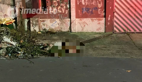 IMAGENS FORTES – Vídeo mostra restos mortais encontrados em rua do Mutirão