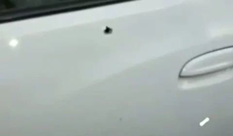 Policial da Rocam é baleado ao intervir em assalto a banco na Cidade Nova; VÍDEO