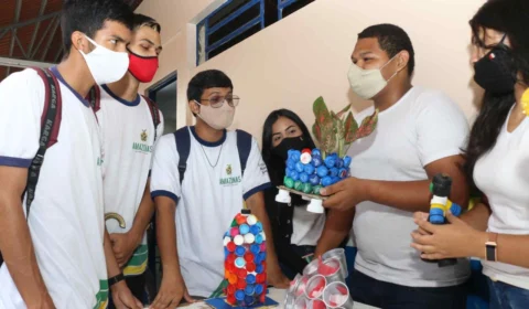 Escola da zona Leste recebe ‘Gincana Sustentável’ pelo Programa Ciência na Escola