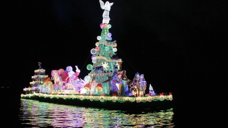 Presépio flutuante é destaque na mídia nacional e internacional