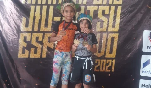 Irmãs indígenas conquistam medalha de ouro na Copa Manacapuru de Jiu-jitsu