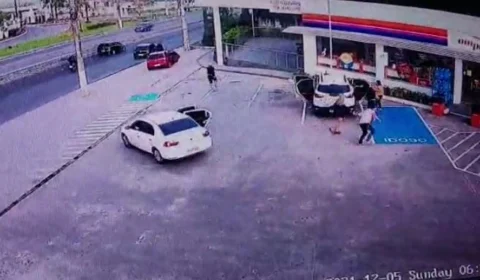 VEJA VÍDEO do momento em que homem é morto com mais de 40 tiros após show do Gusttavo Lima em Manaus