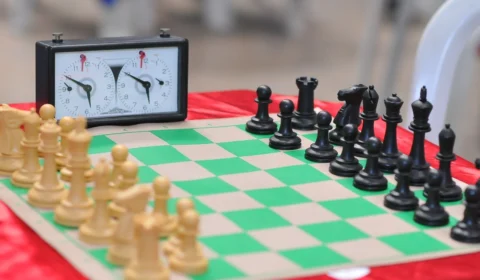 Alunos de escolas públicas participam do Campeonato Amazonense de Xadrez em Manaus