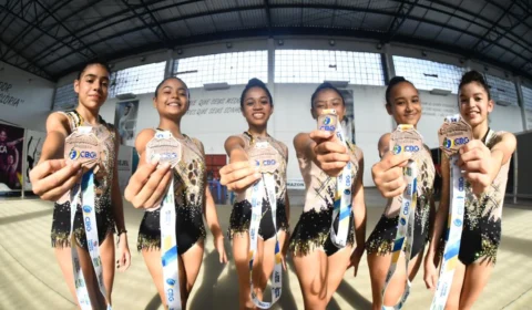 Em Campeonato Brasileiro de Ginástica Equipe amazonense conquista medalha de bronze
