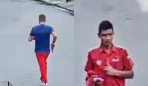 PC solicita apoio na divulgação das imagens de dupla envolvida em homicídio de sargento