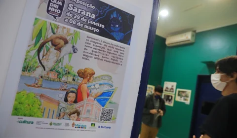 Exposição ‘Sarana’, na Casa das Artes, dá início à Semana Nacional do Quadrinho em Manaus