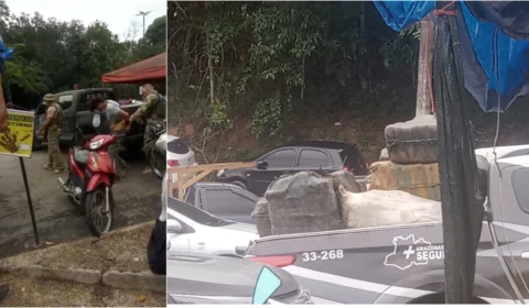 Homem é preso em flagrante com 2 toneladas de drogas em Manaus; veja vídeos