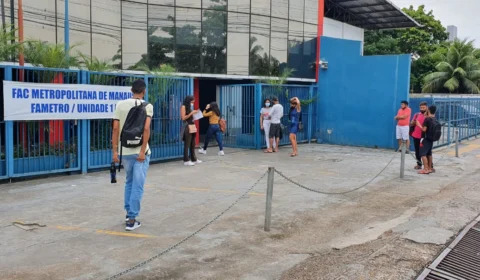 Em Manaus, candidatos também participam da reaplicação do Enem 2021