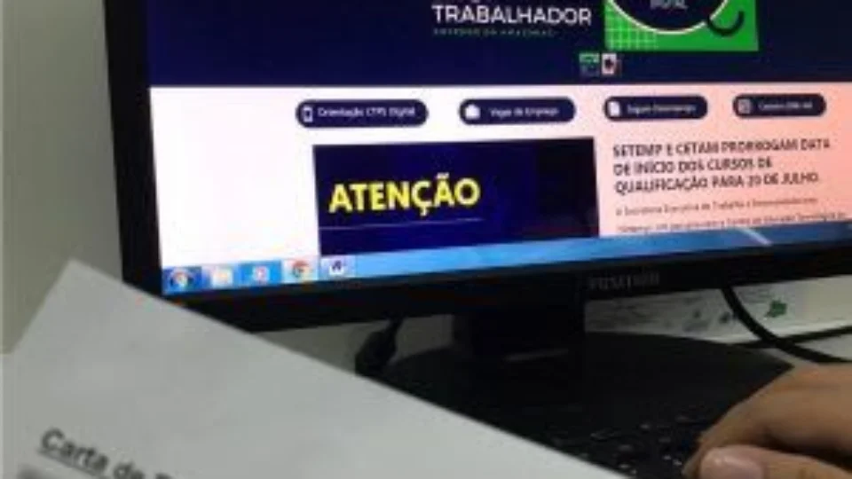 Saiba quais são as 38 vagas de emprego disponibilizadas pelo Sine Amazonas para esta quarta (12)