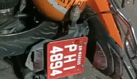 “Lotação Amarelinho” entra na contra-mão e atropela Mototaxista; Veja vídeo