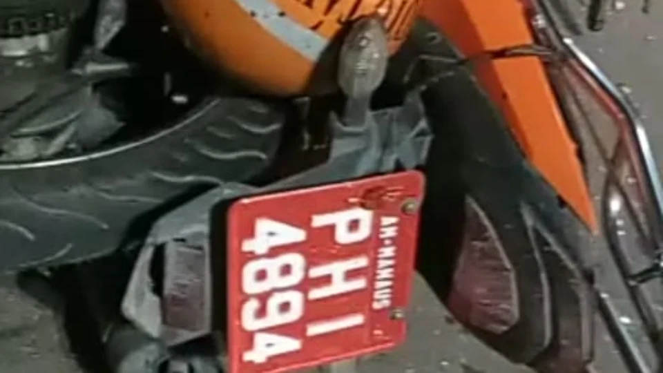 “Lotação Amarelinho” entra na contra-mão e atropela Mototaxista; Veja vídeo