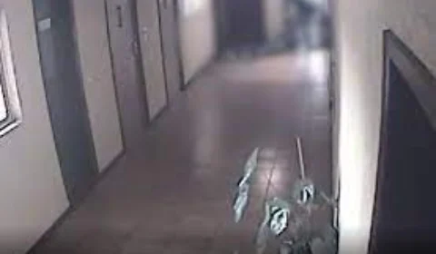 VEJA VÍDEO: Câmera flagra bombeiro matando atual namorado da ex mulher