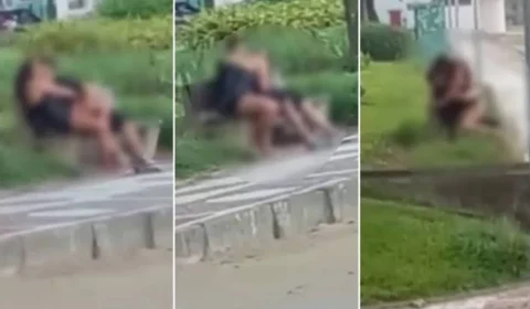 Casal que ignorou banhistas e fez sexo em praia de SP viraliza e internautas fazem “campanha” para encontrá-los