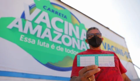 Carreta de vacinação aplica mais de 1.2 mil doses na primeira semana do ano