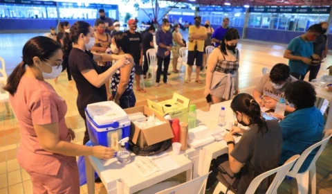 11 mil doses já foram aplicadas através da carreta da vacina em Manaus