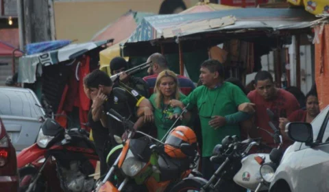 Criminosos asssaltam  em plena luz do dia na rua do SESI