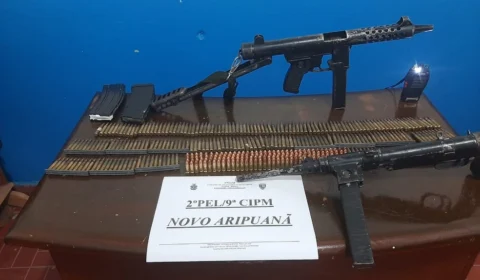 No interior do AM, assaltantes de banco são baleados e caem em rio