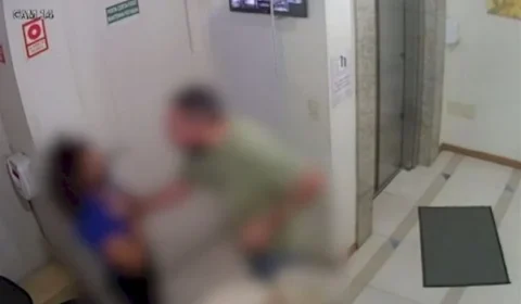 Porteira é agredida por morador: “Fiquei em pânico”. Veja vídeo