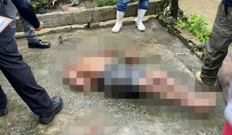 VÍDEOS: Corpo decaptado é encontrado no bairro Colônia Terra Nova