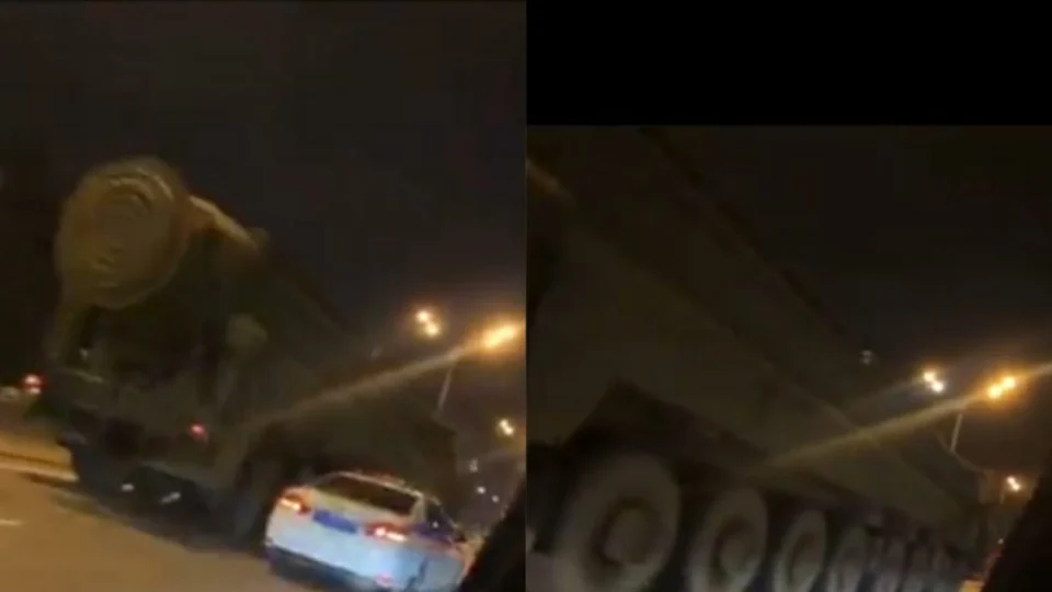 URGENTE: 4 mísseis balísticos são flagrados em Moscou