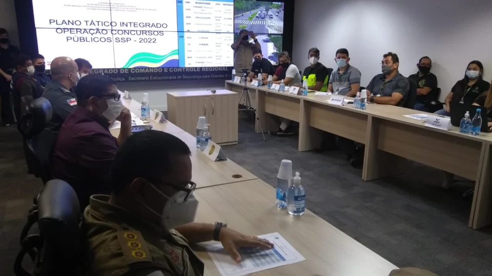 SSP-AM ativa SICC para monitorar andamento das provas do concurso para o Corpo de Bombeiros 