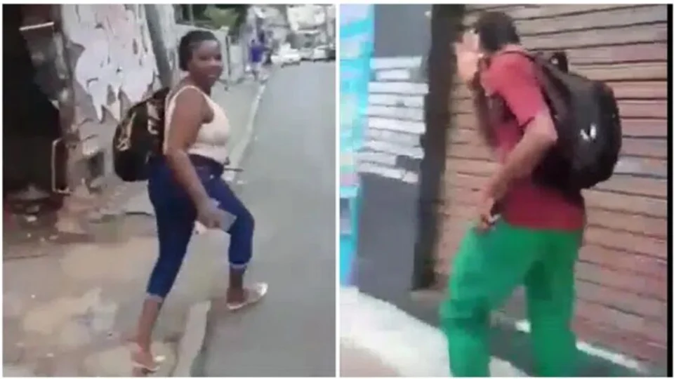 VEJA VÍDEO: Homem flagra esposa saindo de motel com amante e pergunta “Tava gostoso?”
