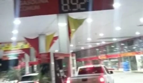 VEJA VÍDEO: gasolina a quase R$ 9,00 em Manaus viraliza na internet