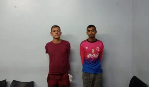 Veja vídeo! Assaltantes usam pistola de cola quente para cometer assaltos em Manaus