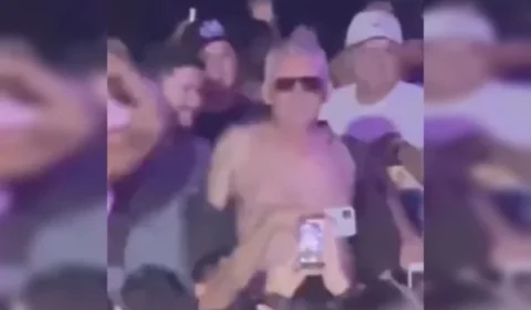 Vídeo! sem camisa em festa, prefeito afirma que “vai comer mais de 20”
