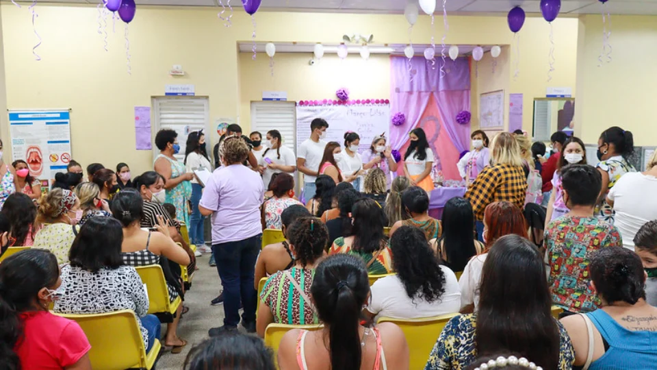 Março Lilás: ação oferece serviços à saúde da mulher
