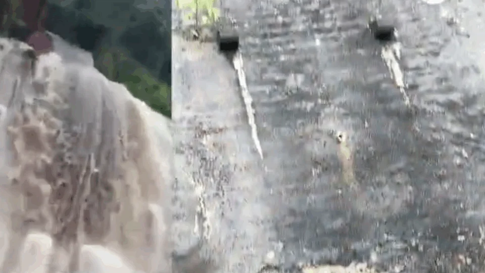 Chuvas! enxurrada invade apartamentos no Residencial Manauara 1 na zona Norte de Manaus